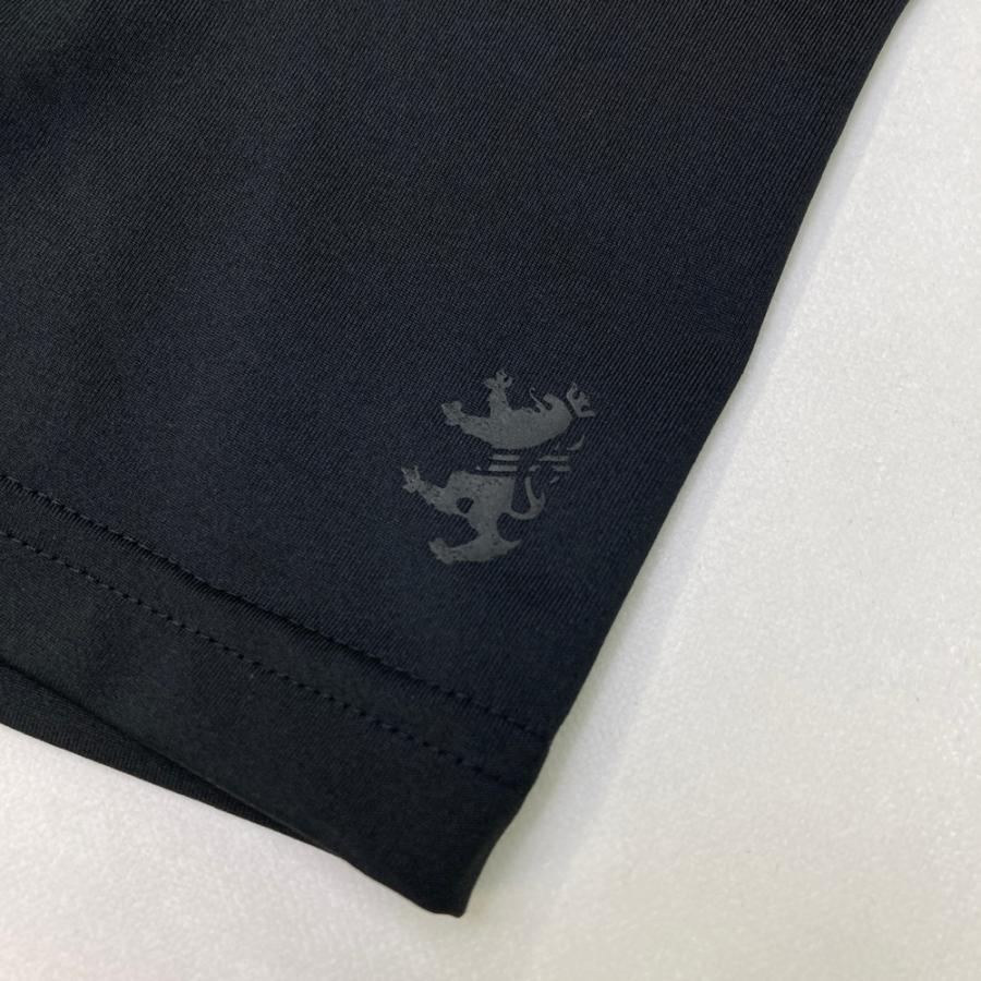 Admiral（アドミラル） モックネック 半袖Tシャツ ブラック系 L ゴルフ