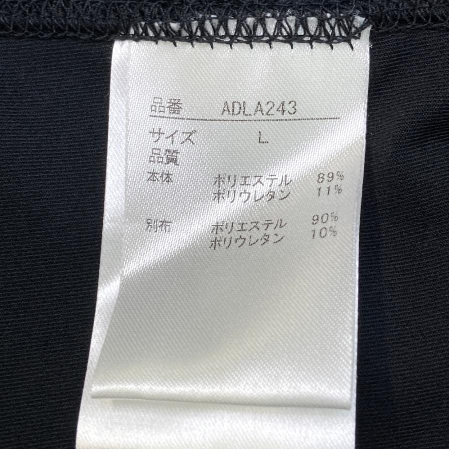 Admiral（アドミラル） モックネック 半袖Tシャツ ブラック系 L ゴルフ