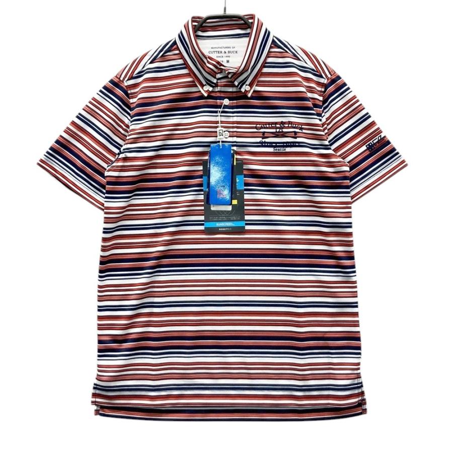 新品】CUTTER&BUCK カッターアンドバック 半袖ポロシャツ ボタンダウン