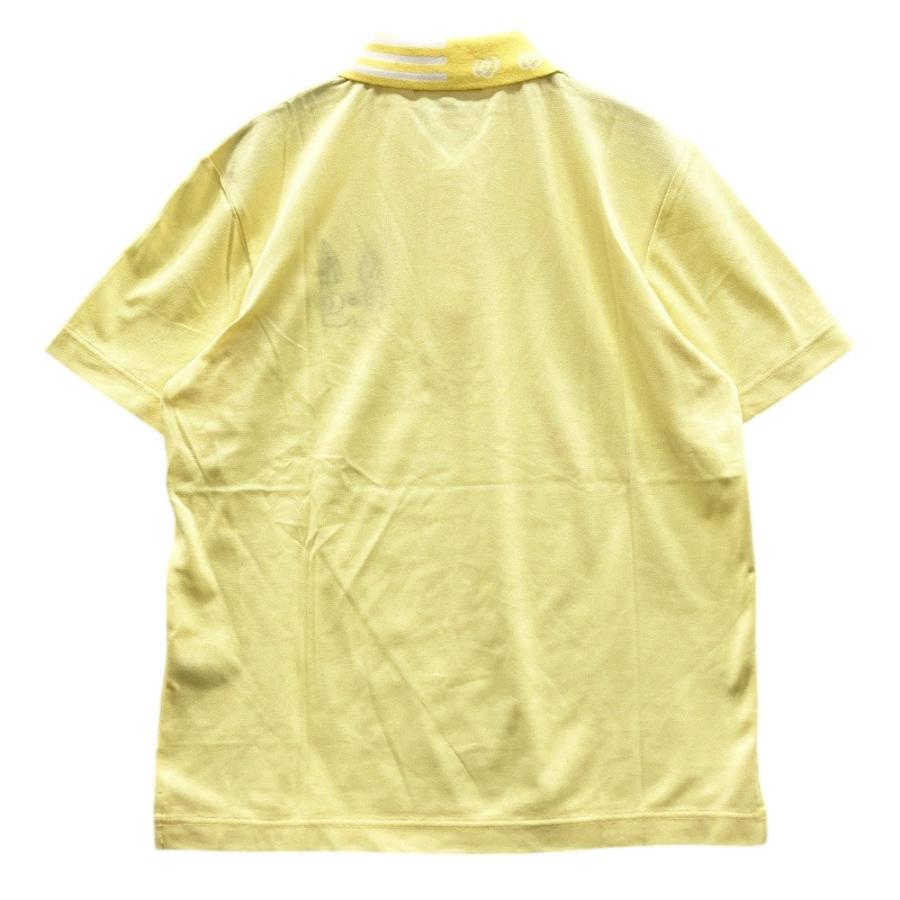 M・Uスポーツ - エムユースポーツ(M・U SPORTS)  ゴルフシャツ 半袖  イエロー 新品】M.U SPORTS エムユースポーツ 半袖ポロシャツ イエロー系