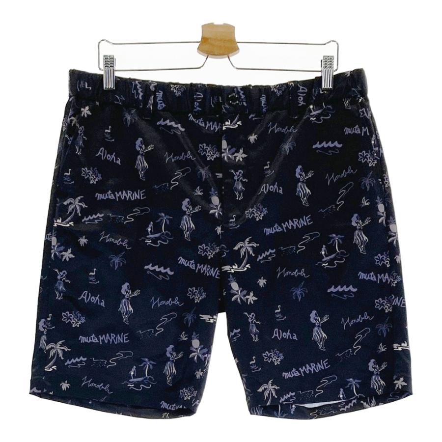 ムータ ショートパンツ ネイビー系 ムータマリンゴルフ メンズショート