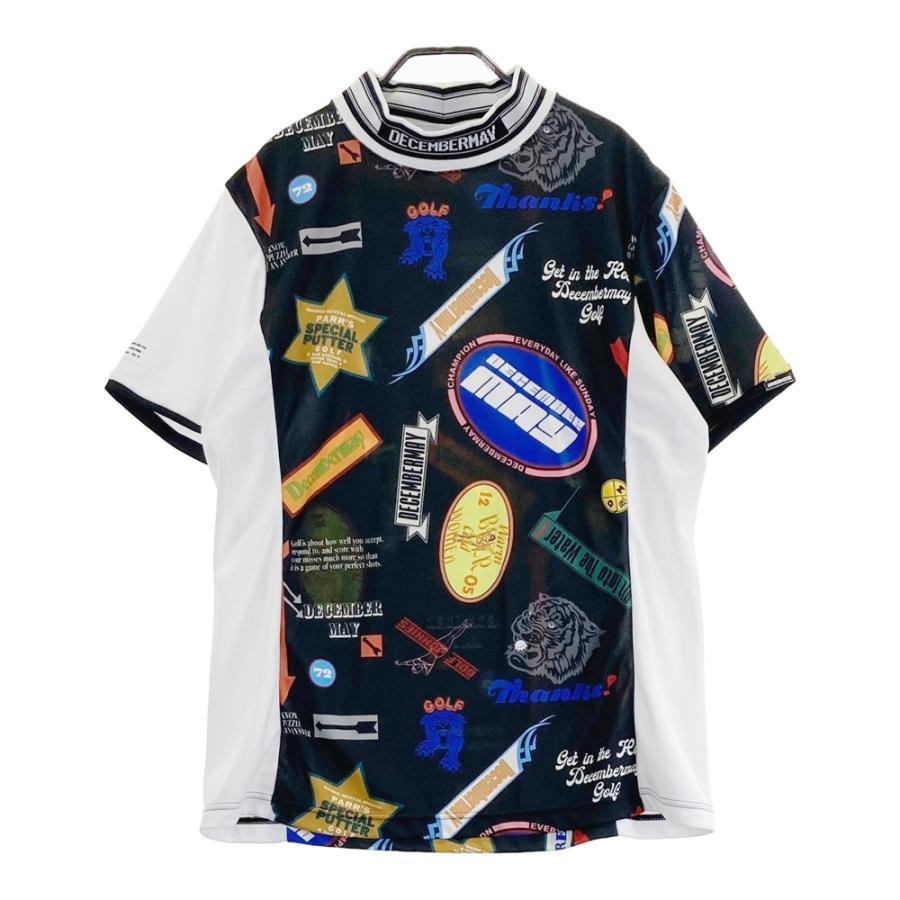 DECEMBER MAY ゴルフモックネックTシャツ DECEMBERMAY