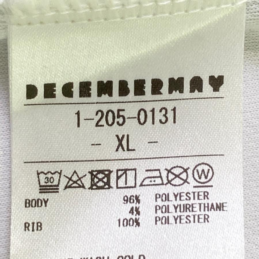 【新品タグ付き】DECEMBERMAY 半袖モックネック DECEMBERMAY ディセンバーメイ モックネック半袖Tシャツ 総柄
