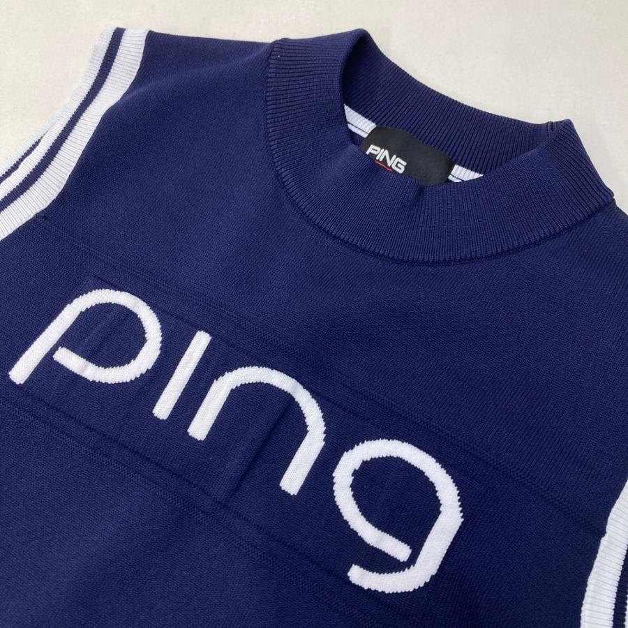 新品未使用　PING ピン セットアップ レディース ゴルフ ウェア 新品】PING ピン ゴルフウェア セットアップ レディースS 黒 白