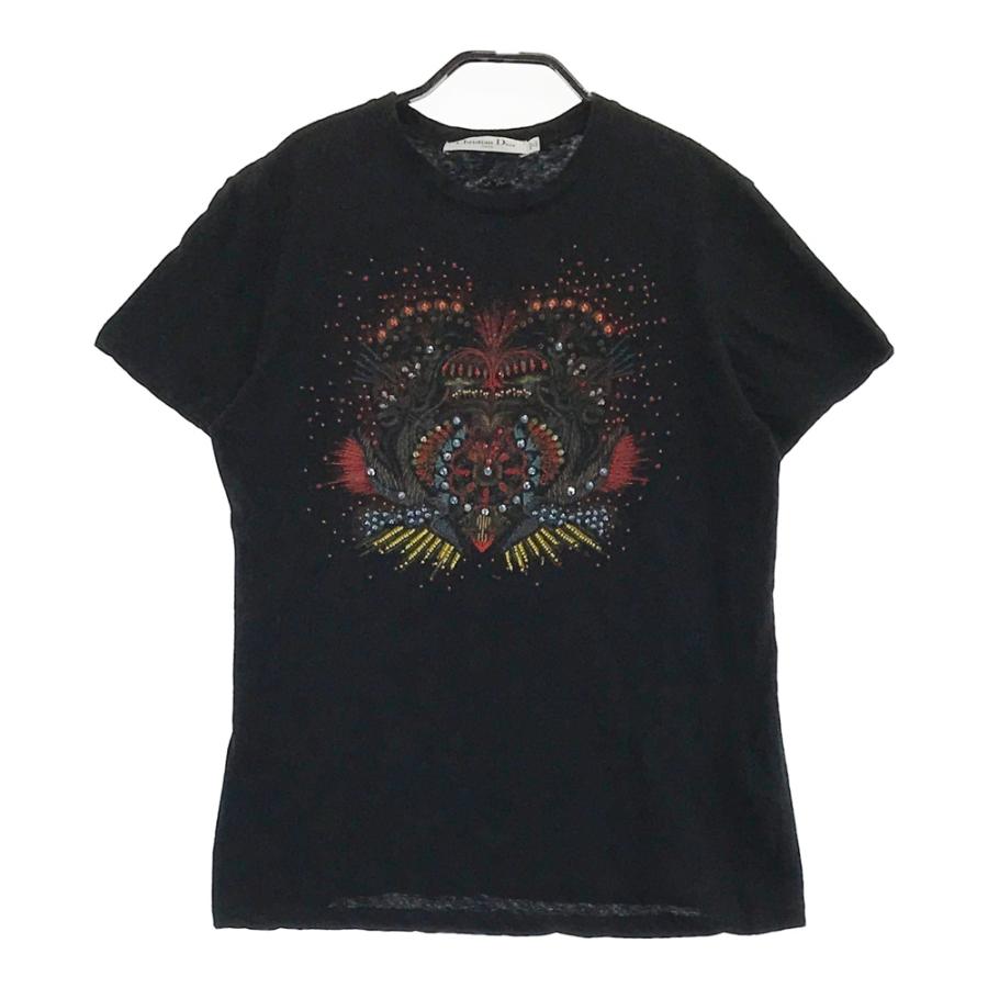 Dior - ディオール 123J000L0206 ブラック 半袖 カットソー XS ディオール 123J000L0206 ブラック 半袖 カットソー XS Dior（Tシャツ
