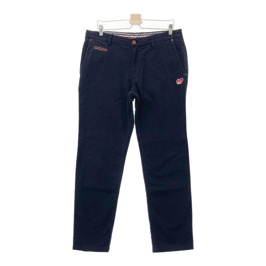 MASTER BUNNY EDITION メンズゴルフパンツ ネイビー 6 MASTER BUNNY EDITION マスターバニーエディション ストレッチパンツ