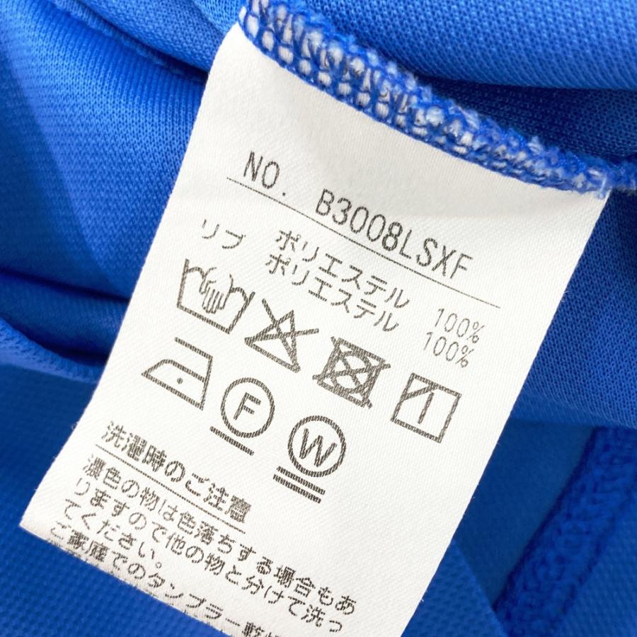 【新品未使用タグ付き】Black&white ゴルフ服　レディース服ワンピースL BLACK&WHITE ブラックアンドホワイト 半袖ワンピース ブルー系 L