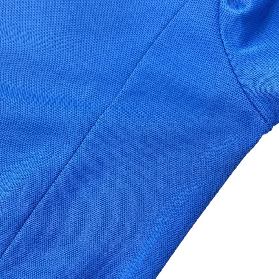 【新品未使用タグ付き】Black&white ゴルフ服　レディース服ワンピースL BLACK&WHITE ブラックアンドホワイト 半袖ワンピース ブルー系 L