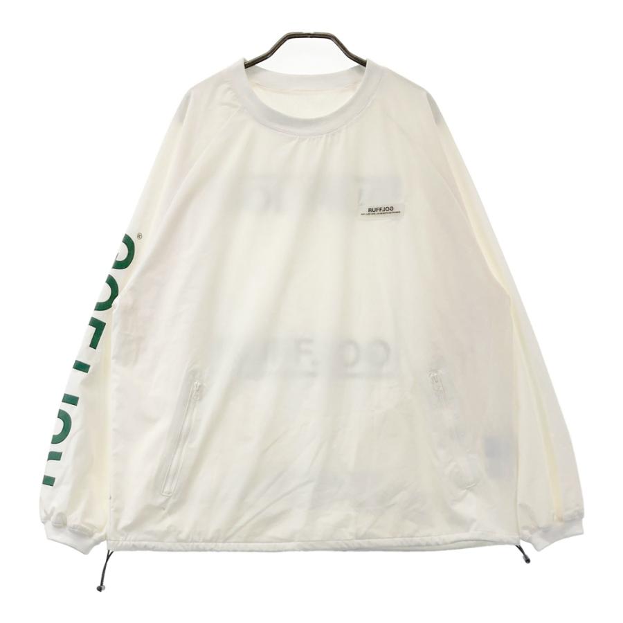 RUFFLOG ラフロッグ 長袖ブルゾン ジャケット ホワイト系 L ゴルフ