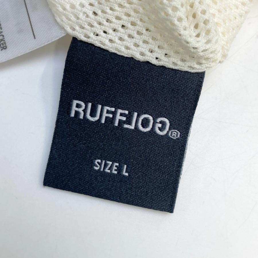 RUFFLOG ラフロッグ 長袖ブルゾン ジャケット ホワイト系 L ゴルフ