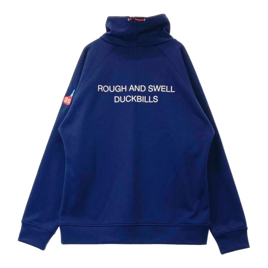 ラフ＆スウェル　ゴルフ　スウェット　ネイビー　Ｌサイズ　新品未使用 ROUGH&SWELL ラフアンドスウェル スウェットトレーナー 裏起毛
