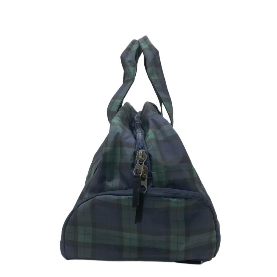 BEAMS GOLF ビームスゴルフ ボストンバッグ チェック柄 グリーン系