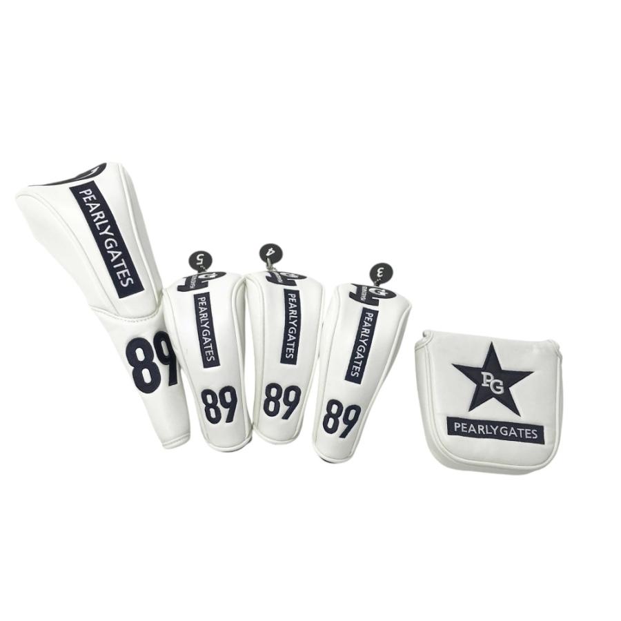 PEARLY GATES パーリーゲイツ 番手 ヘッドカバー 5点セット