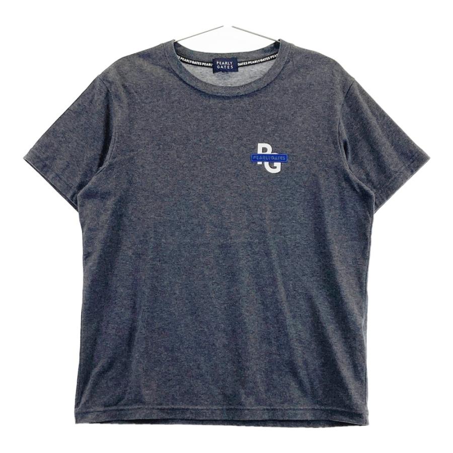 PEARLY GATES バックプリントTシャツ PEARLY GATES パーリーゲイツ バックプリント クルーネック半袖Tシャツ