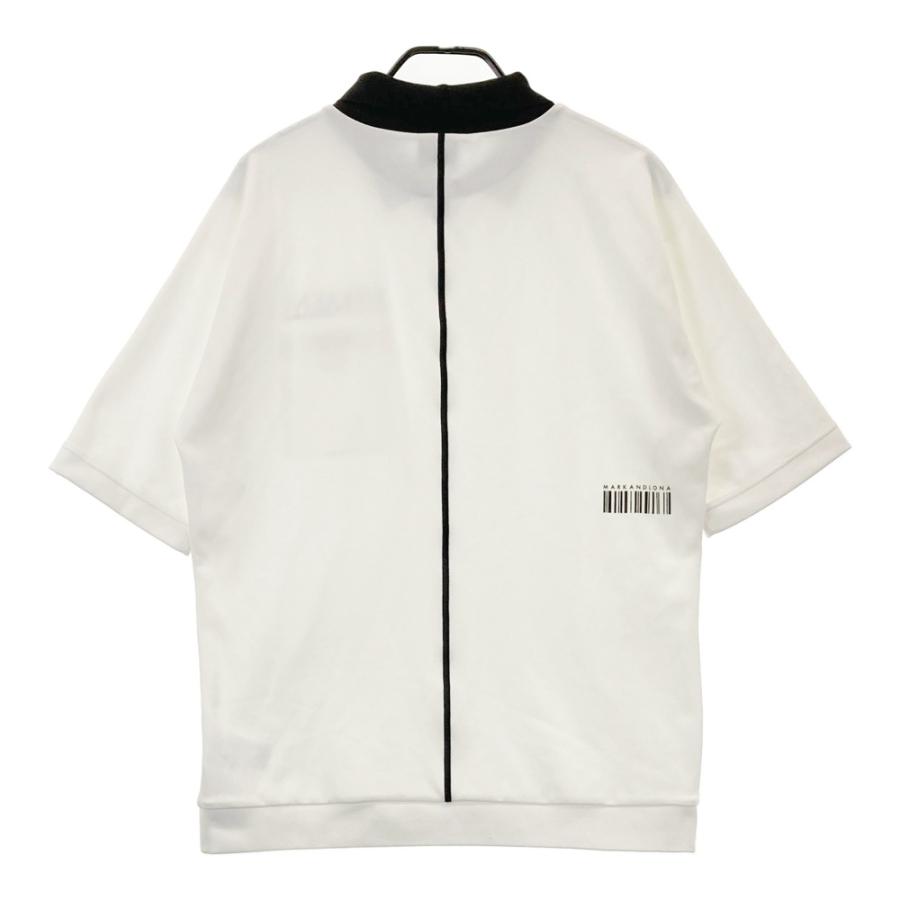本日限定価格！【美品】MARK&LONA 半袖カットソーゴルフウェア 48 MARK&LONA マークアンドロナ 2024年モデル 襟付 半袖Tシャツ