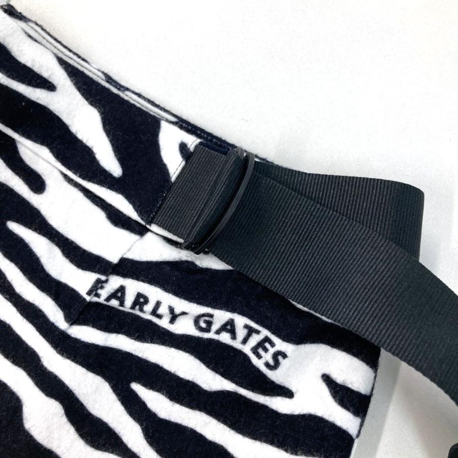 PEARLY GATES - パーリーゲイツ  ゼブラ柄　裏起毛 スカート　1 サイズ：1 PEARLY GATES パーリーゲイツ 裏起毛 スカート ロゴ