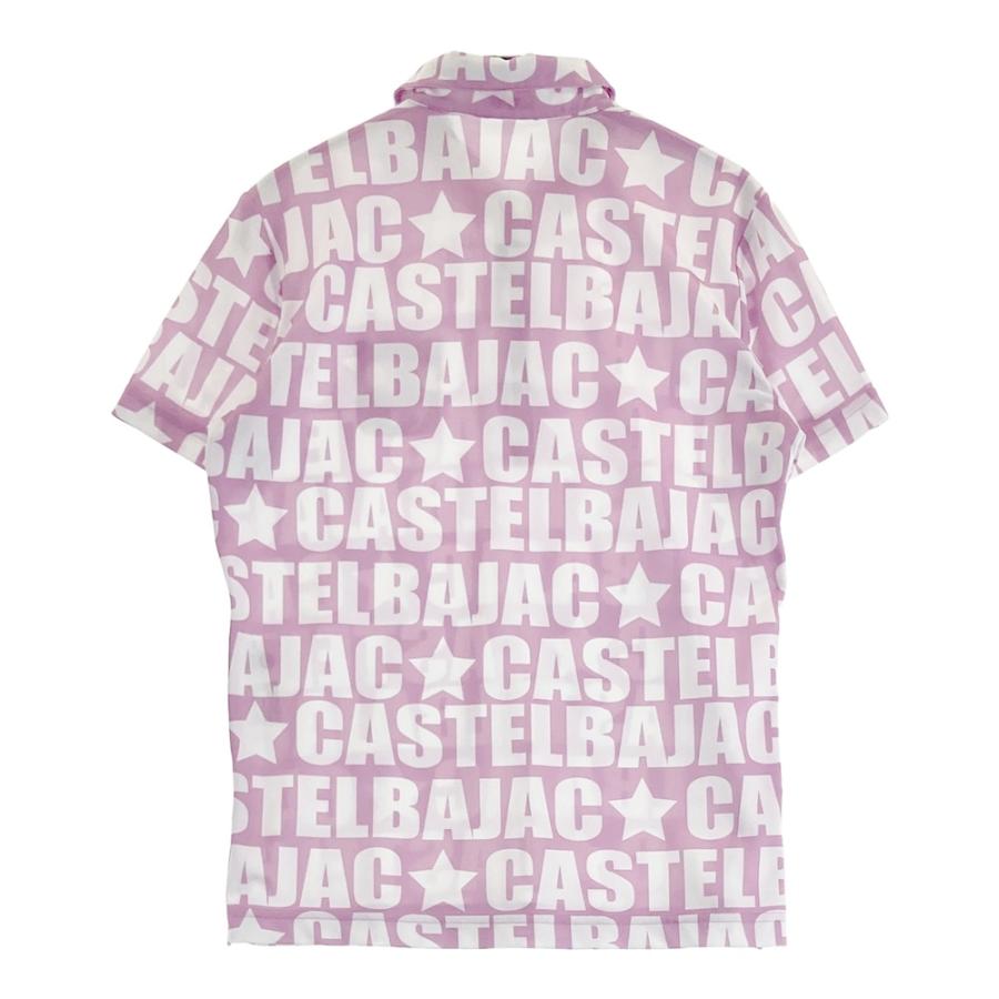 美品新品未使用カステルバジャックCASTELBAJAC高機能長袖ポロシャツゴルフ CASTELBAJAC カステルバジャック 半袖ポロシャツ ロゴ柄