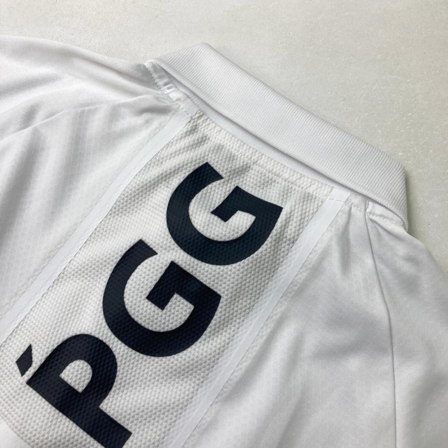 PGG PEARLY GATES パーリーゲイツ 半袖ポロシャツ ホワイト系 0 ゴルフ