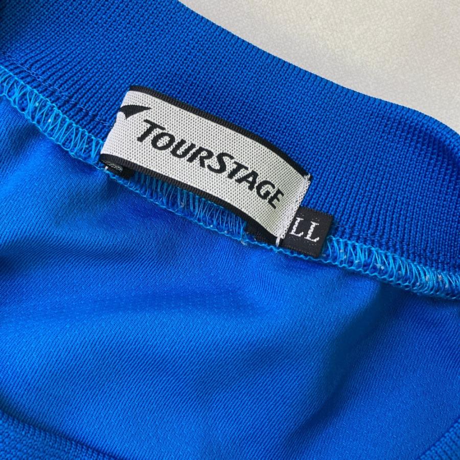 TOUR STAGE ツアーステージ 半袖ジャケット ブルゾン ブルー系 LL