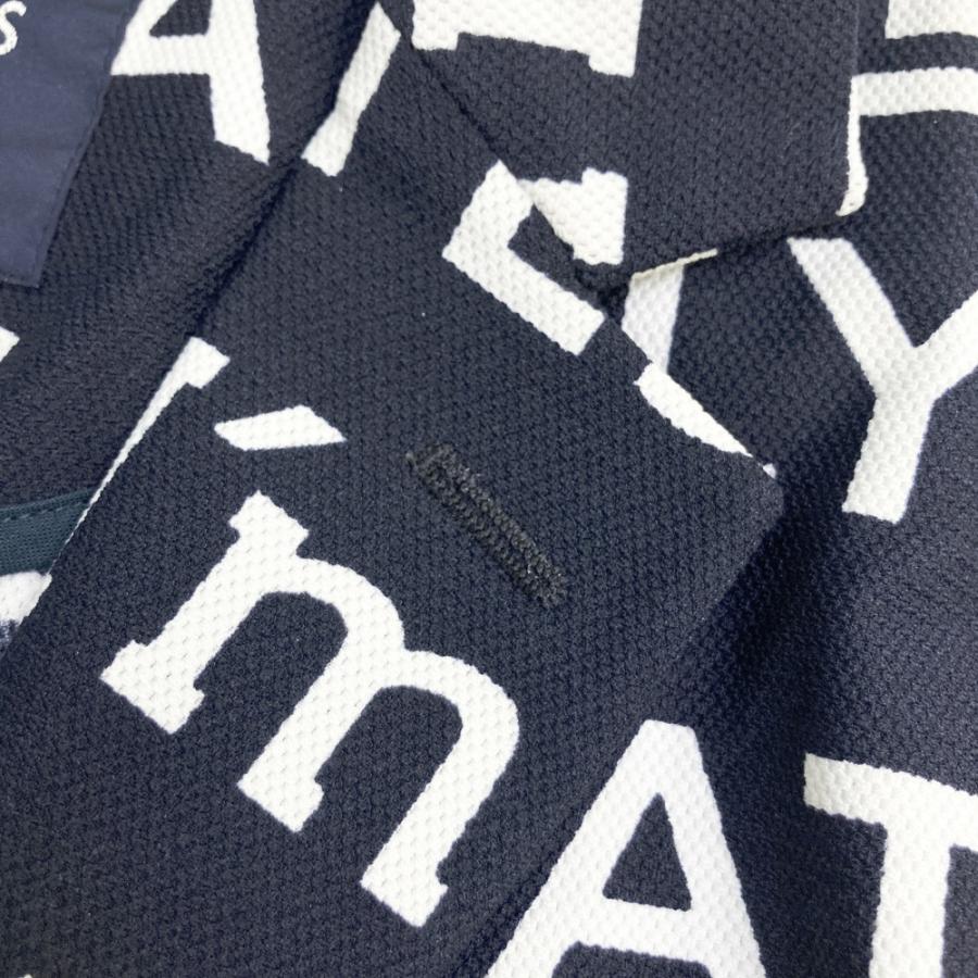 PEARLY GATES パーリーゲイツ テーラードジャケット ロゴ 総柄