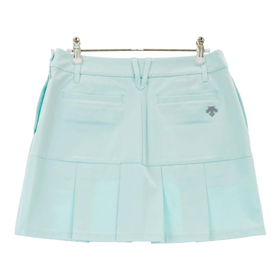DESCENTE GOLF デサントゴルフ プリーツスカート ブルー系 L ゴルフ 