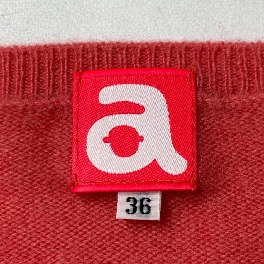 ARCHIVIO アルチビオ カシミヤ ニットセーター ピンク系 36 ゴルフ