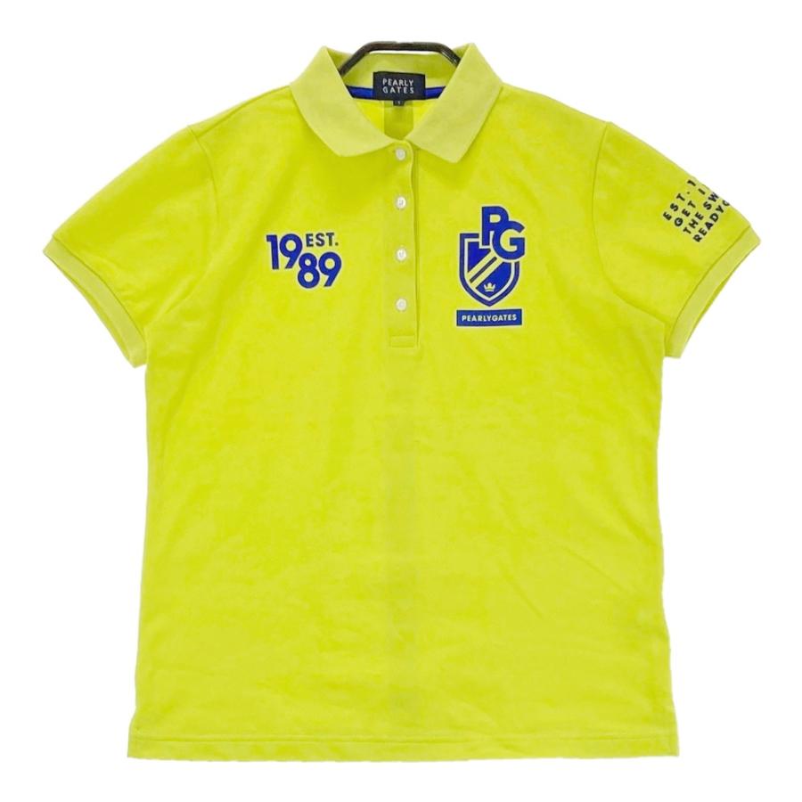 PEARLY GATES パーリーゲイツ 半袖ポロシャツ グリーン系 1 ゴルフ