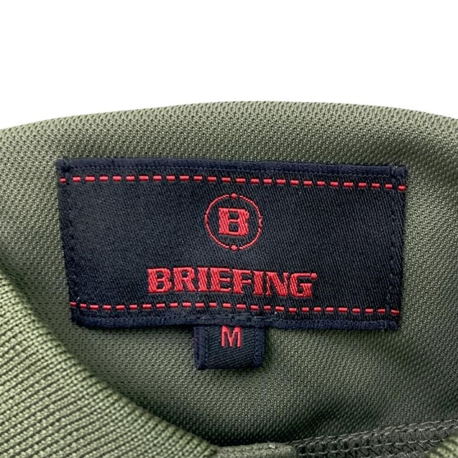 ブリーフィング　Mercedes-Benz ポロシャツM BRIEFING GOLF ブリーフィング ×Mercedes Benz 半袖ポロシャツ カーキ