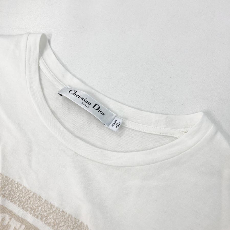 Christian Dior クリスチャン ディオール 213T04A4494 半袖Tシャツ  ホワイト系 XS レディースの画像