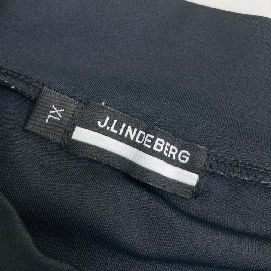 J.LINDEBERG ジェイリンドバーグ バックロゴ モックネック半袖Tシャツ