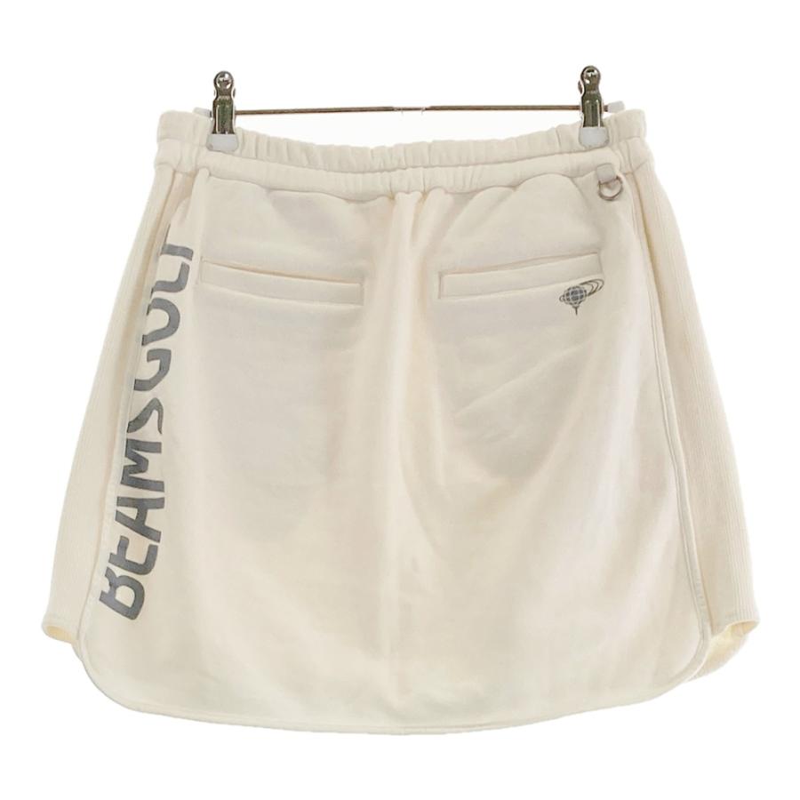 BEAMS GOLF ビームスゴルフ スウェット スカート ホワイト系 L ゴルフ