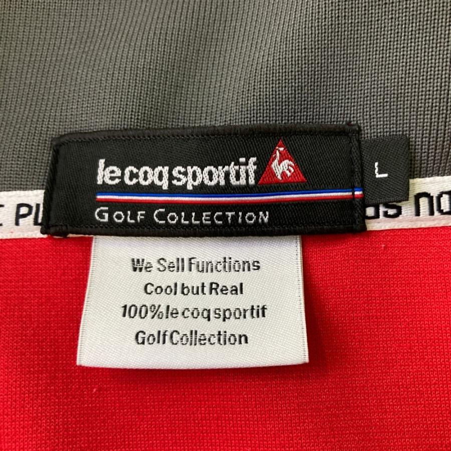 LE COQ GOLF ルコックゴルフ ハーフジップ スウェットトレーナー