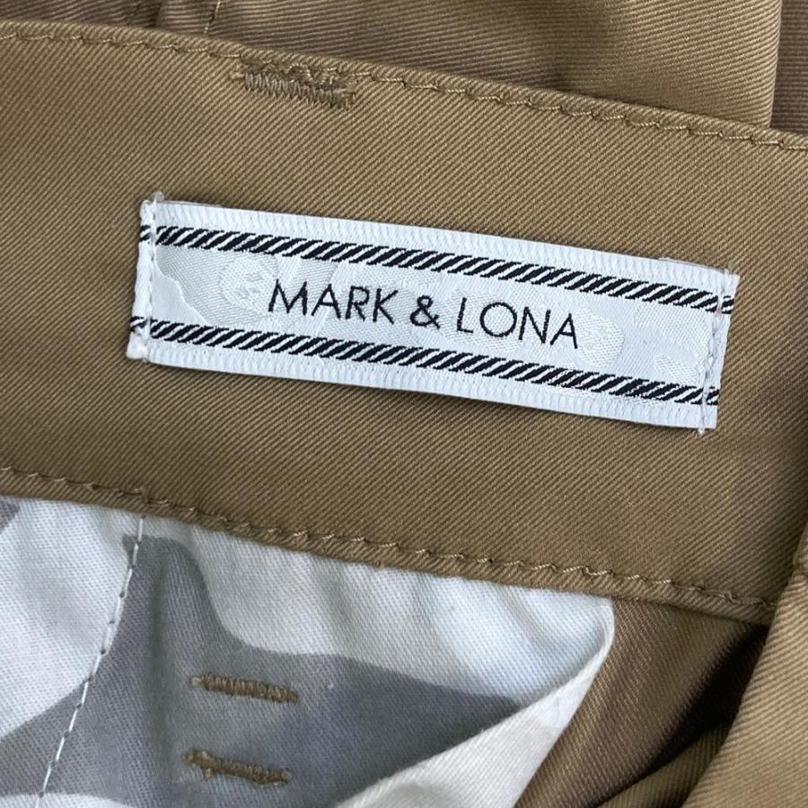 新品未使用品 MARK&LONA ストレッチショートパンツ ベージュ ゴルフ MARK&LONA マークアンドロナ ショートパンツ ベージュ系 36
