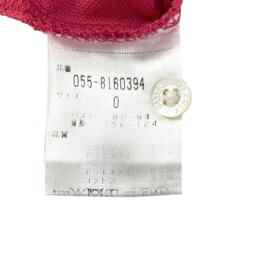 PEARLY GATES パーリーゲイツ 半袖ポロシャツ ニコちゃん ピンク