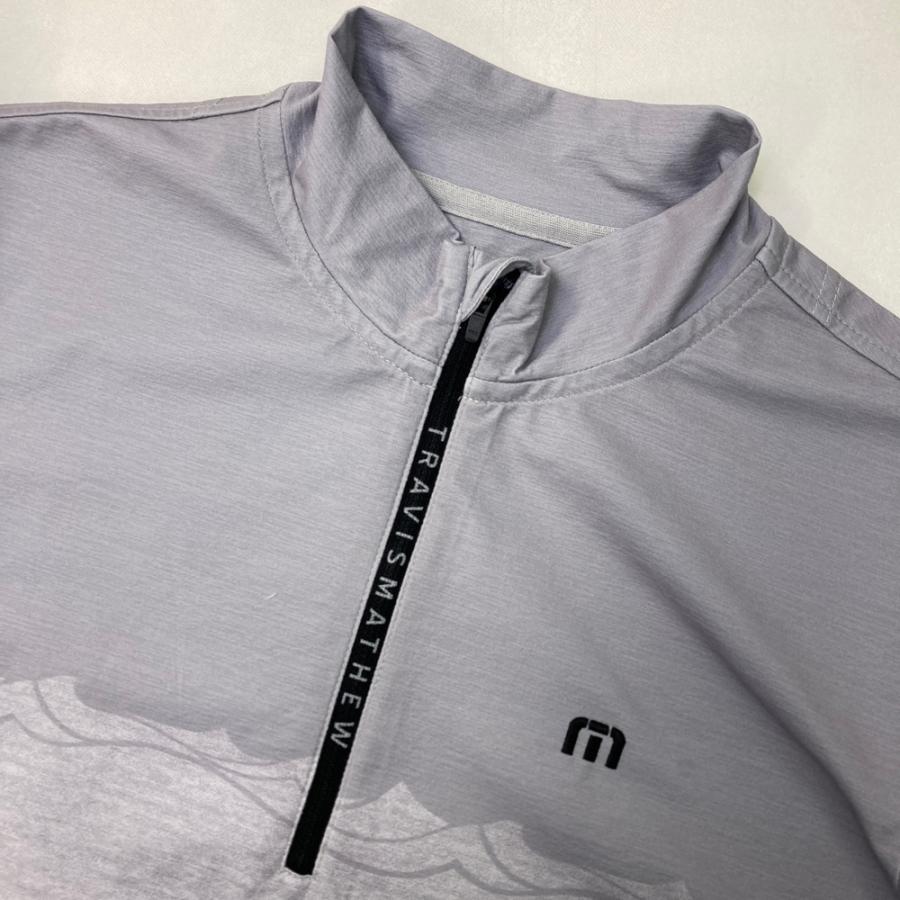 TRAVISMATHEW トラビスマシュー 7AK016 ハーフジップ半袖Tシャツ 