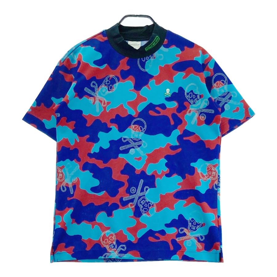MARK&LONA マークアンドロナ ハイネック 半袖Tシャツ カモフラ