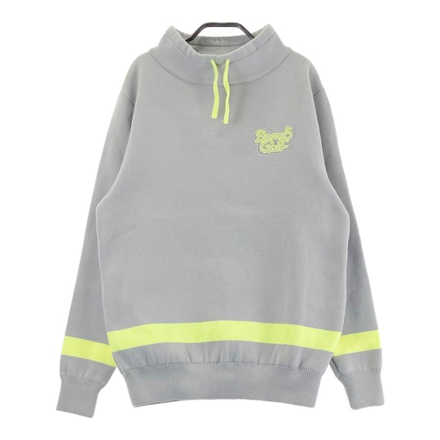 BEAMS GOLF（ビームス ゴルフ） 裏地付き長袖ニット グレー系 L ゴルフ