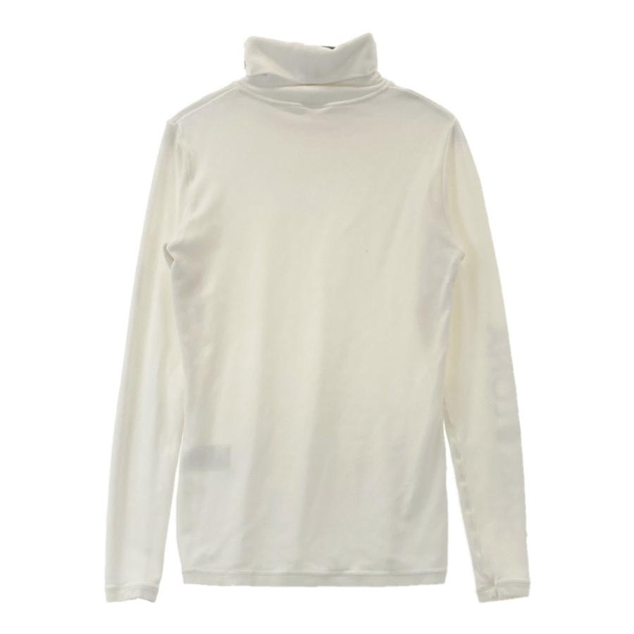 MARK&LONA マークアンドロナ タートルネック 長袖Tシャツ ホワイト M MARK&LONA マークアンドロナ タートルネック 起毛 長袖Tシャツ
