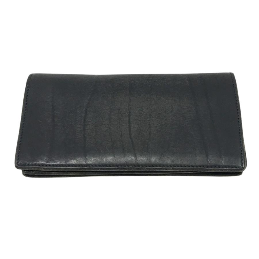 ISAMU KATAYAMA BACKLASH ラウンドチップ 長財布 レザー イサム