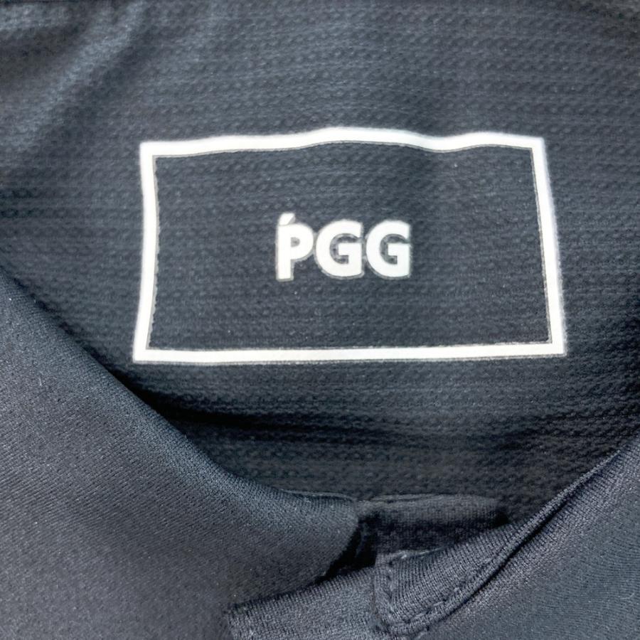 PGG PEARLY GATES パーリーゲイツ 半袖ポロシャツ ブラック系 4 ゴルフ