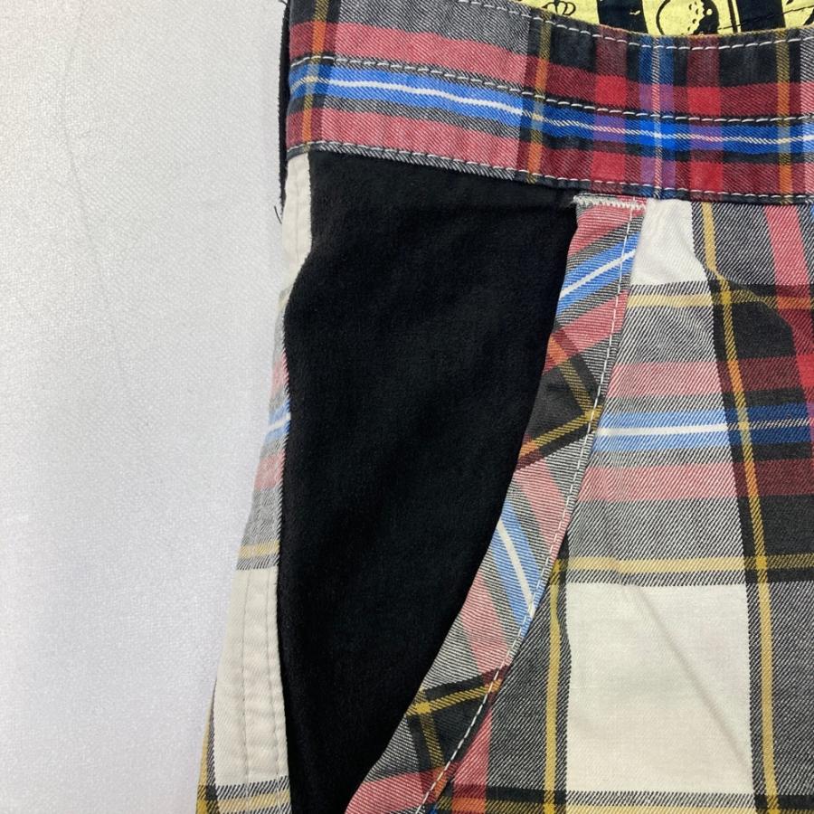 RUSSELUNO ラッセルノ ロングパンツ チェック柄 レッド系 L ゴルフ
