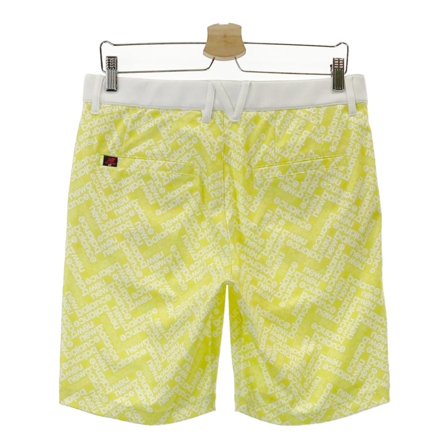 新品タグ付き未使用　NEW BALANCE GOLF 総柄　ゴルフハーフパンツ4 NEW BALANCE GOLF ニューバランス ハーフパンツ ロゴ総柄