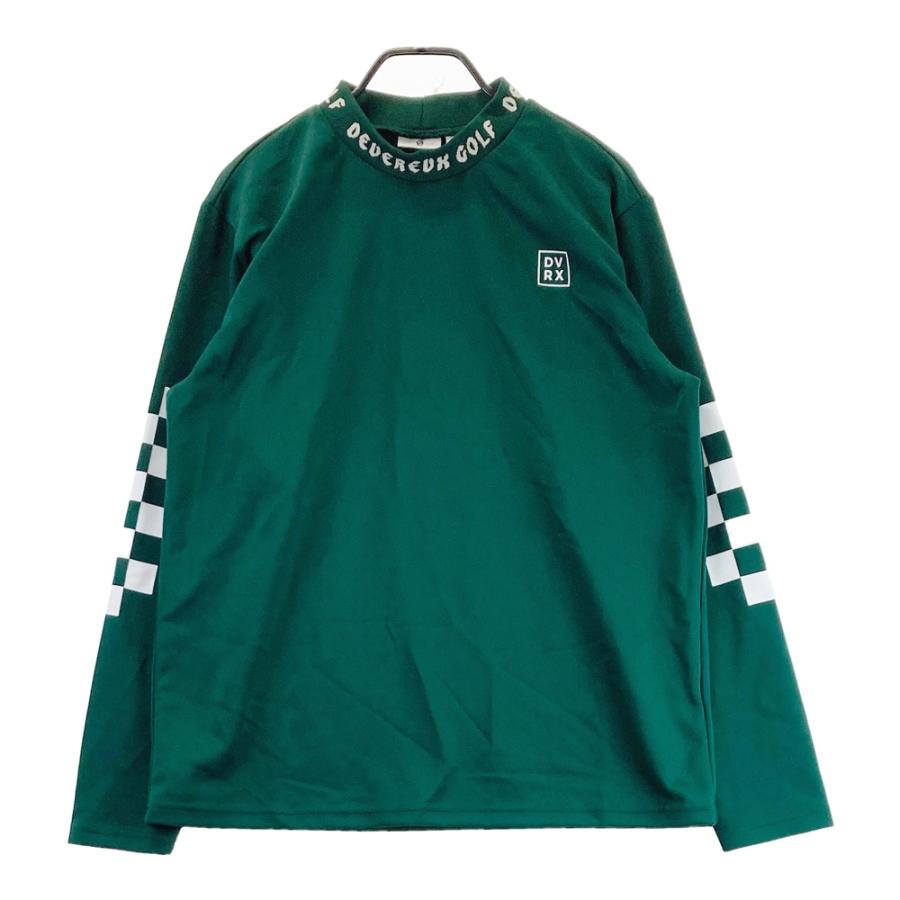 DEVEREUX GOLF デヴァローゴルフ モックネックTシャツ M グリーン