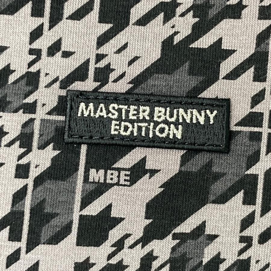 サイズ：4 MASTER BUNNY EDITION マスターバニーエディション 758-2266907 長袖ハイネックTシャツ 千鳥 グレー系 [240101463702] ゴルフウェア メンズ ストスト 新品】MASTER BUNNY EDITION マスターバニーエディション 758