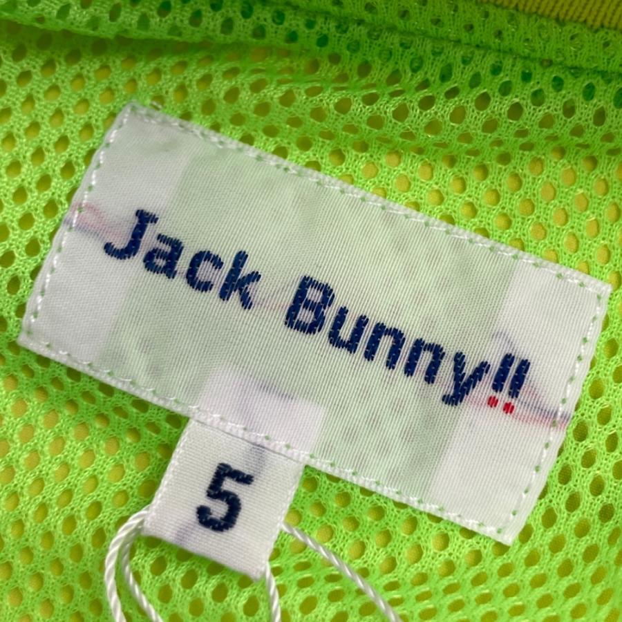 【新品】JACK BUNNY ジャックバニー 262-3221911/2023年モデル 裏メッシュ ブルゾン スニードジャック グリーン系 5 ゴルフウェア メンズ_4