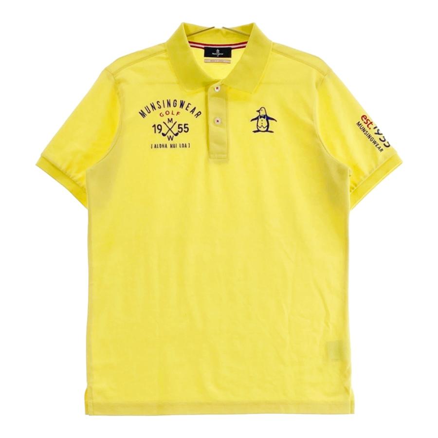 Munsingwear（マンシングウェア） MGMNJA12 半袖ポロシャツ イエロー系