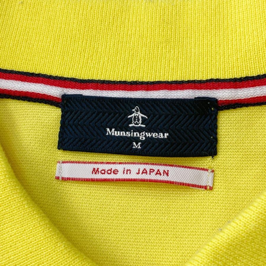 Munsingwear（マンシングウェア） MGMNJA12 半袖ポロシャツ イエロー系