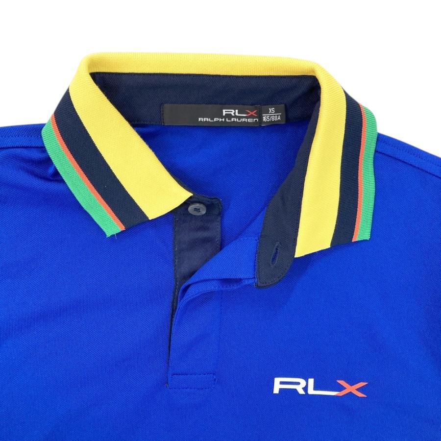 RLX ラルフローレン 半袖ポロシャツ ブルー系 XS ゴルフウェア