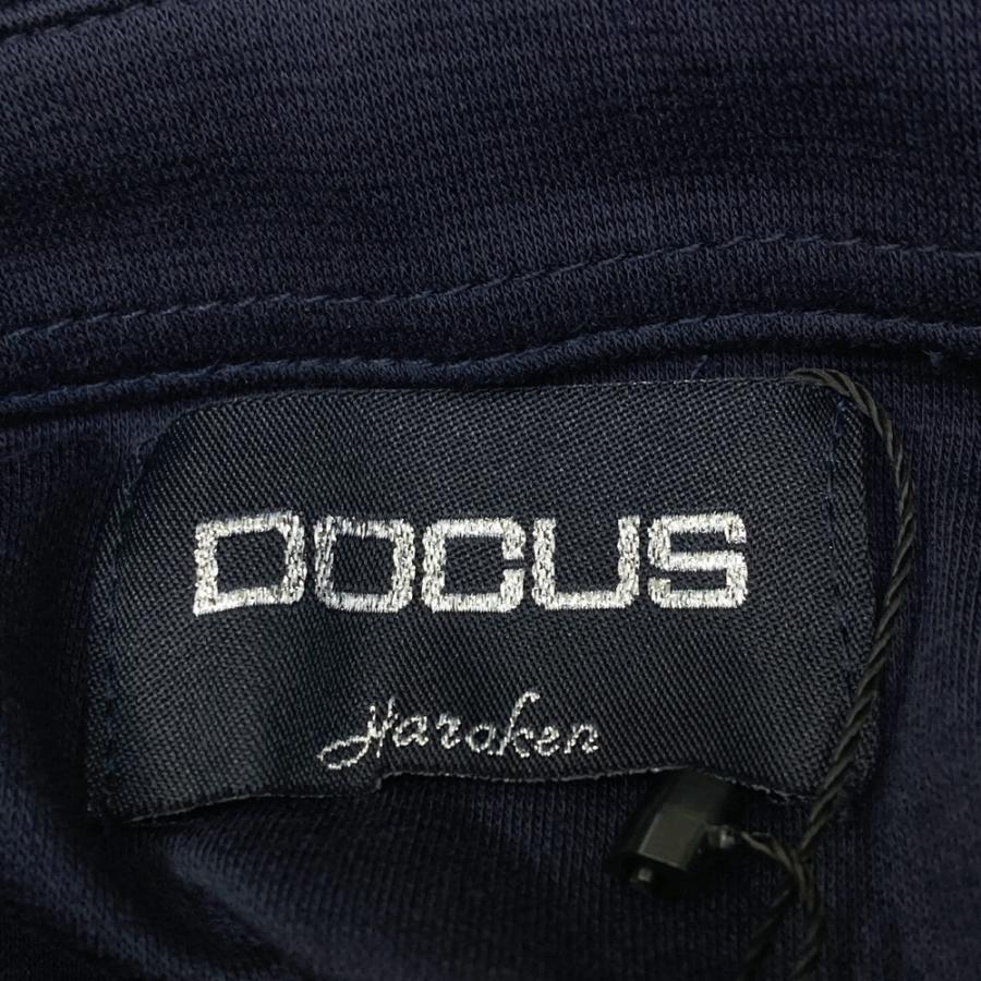 新品】DOCUS ドゥーカス 半袖ポロシャツ ボタンダウン ネイビー