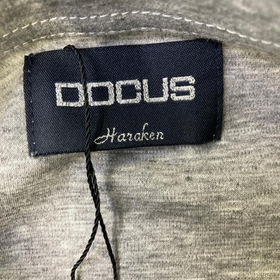 新品】DOCUS ドゥーカス 半袖ポロシャツ ボタンダウン グレー系 M